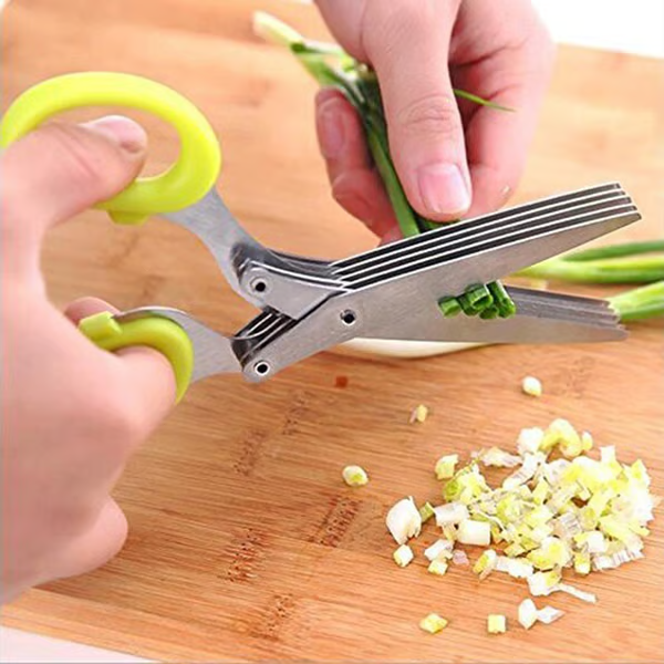 π5 Blade Kitchen Salad Scissors
