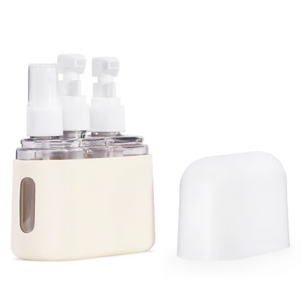 Mini Shampoo Dispenser Portable Travel Bottle Set